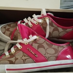 Coach tennis shoes